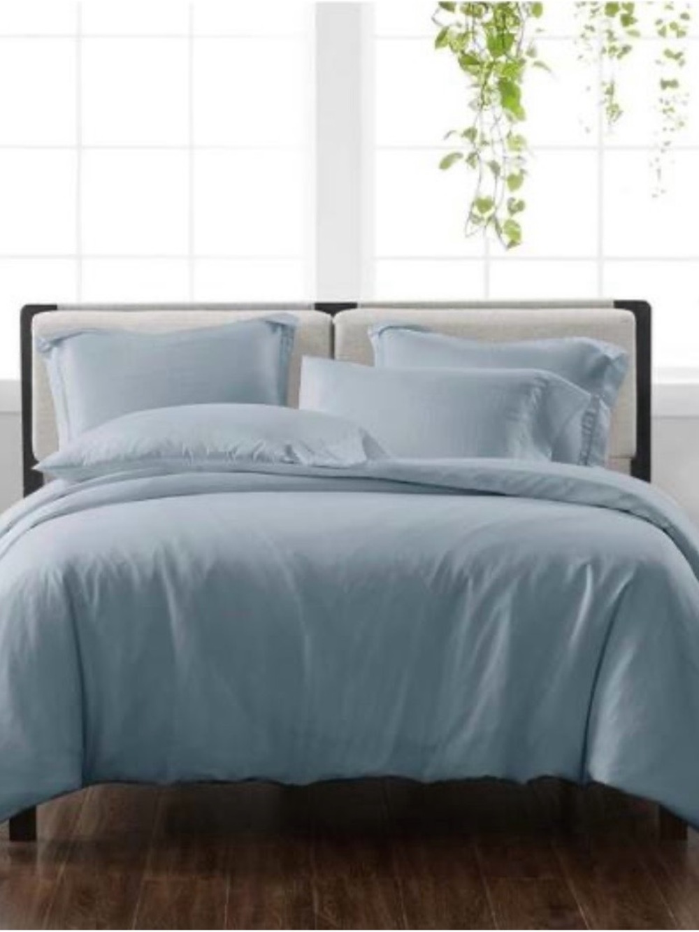 Cannon Home King 3 Piece Duvet Set 100% Cotton Jobber Soft Blue NWT